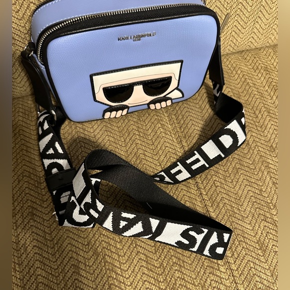 Karl Lagerfeld Maybelle camera bag crossbody like new - Picture 2 of 10